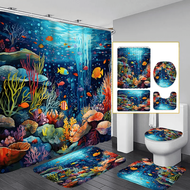 4pcs Of Curtain Shower Curtain Decor, Is A Housewarming For . It Serves As Curtains And Features . Comes A Mat And 12 Shower Curtain .
4pcs Of Curtain Shower Curtain Decor, Is A Housewarming For . It Serves As Curtains And Features . Comes A Mat And 12 Shower Curtain .