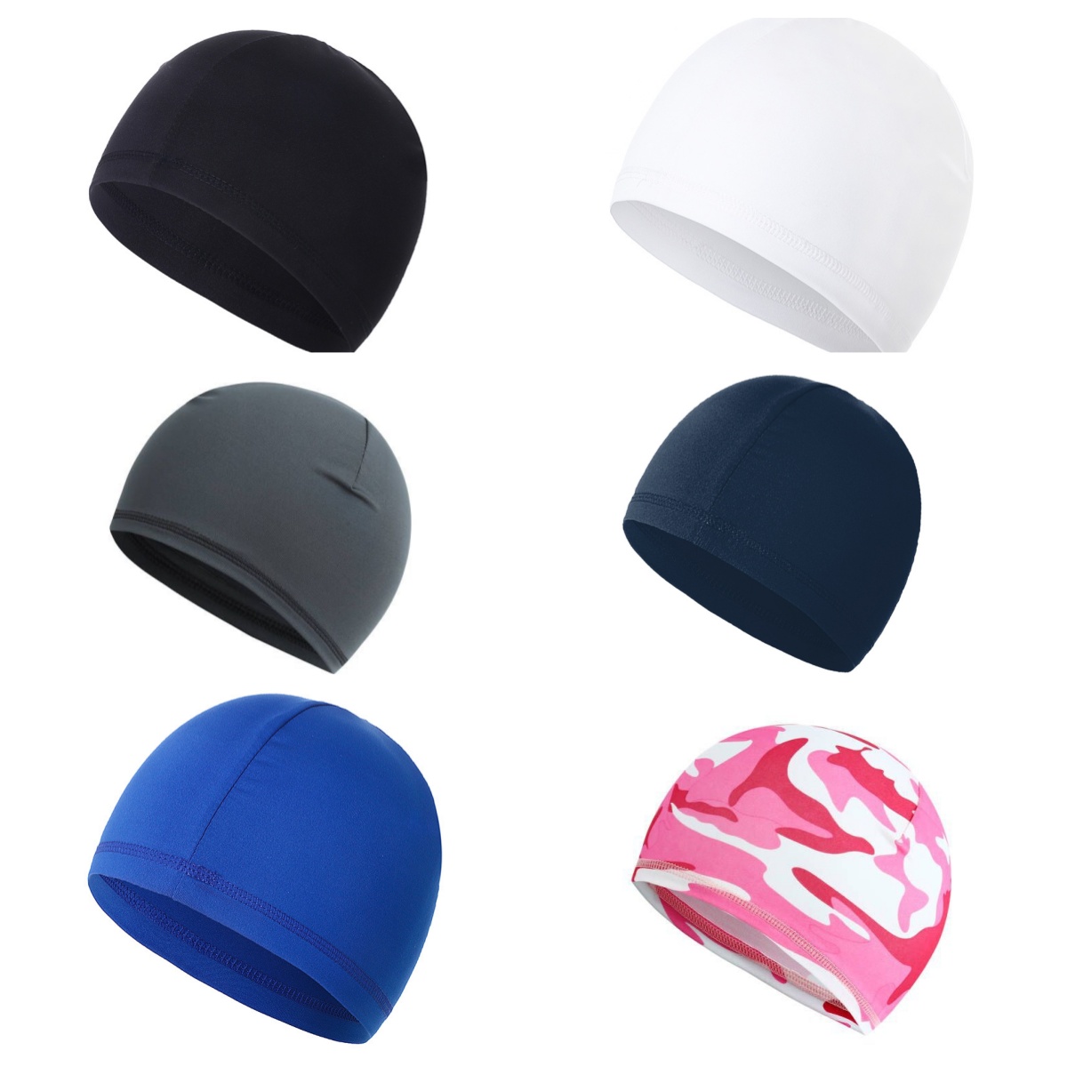 6 Pieces Sweat-absorbing Beanie Summer Windproof Sun Protection Sports Hats Suitable For Cycling And Running Unisex 
6 Pieces Sweat-absorbing Beanie Summer Windproof Sun Protection Sports Hats Suitable For Cycling And Running Unisex