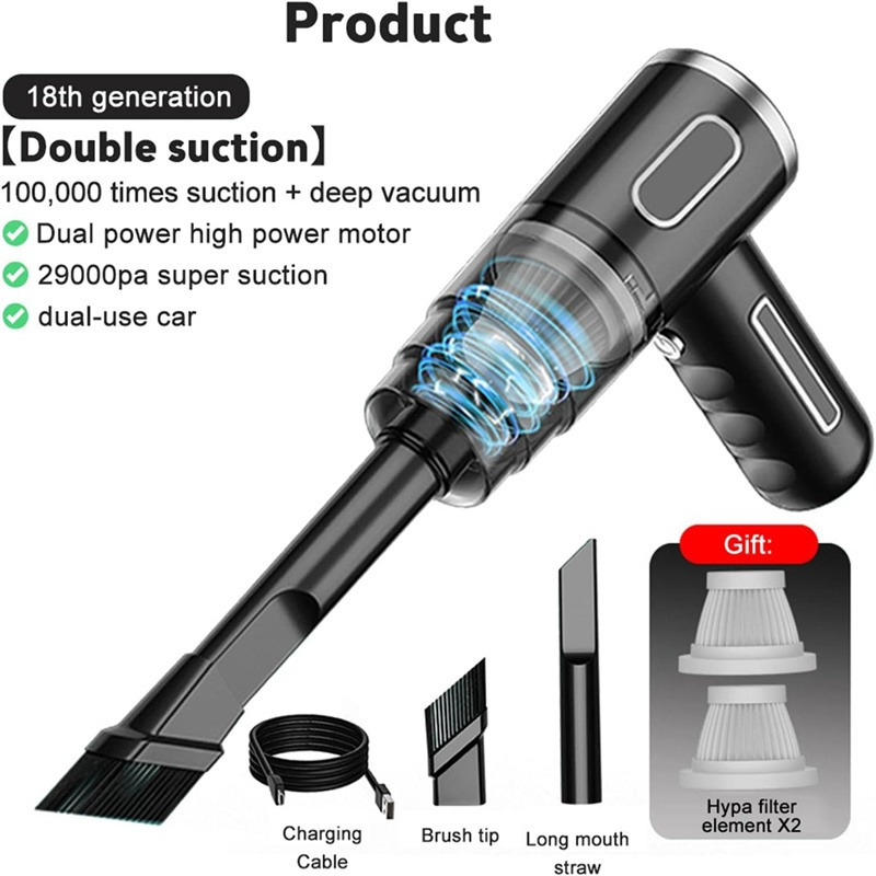 Handheld Vacuum , Portable Cordless Vacuum , Long Nozzle , Handheld Vacuum Double Filter For , Cleaning
Handheld Vacuum , Portable Cordless Vacuum , Long Nozzle , Handheld Vacuum Double Filter For , Cleaning