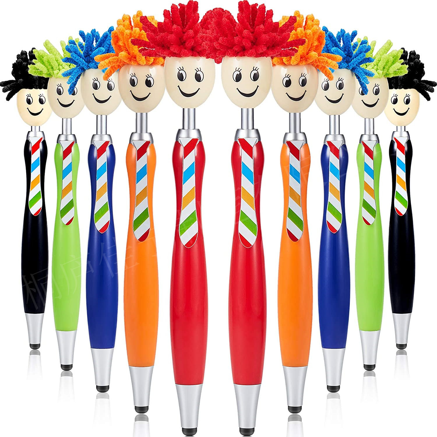 1pc Cartoon Hairy Head Ballpoint Pen 2 In 1 Stylus Pen For School Office For Kids And Adults
1pc Cartoon Hairy Head Ballpoint Pen 2 In 1 Stylus Pen For School Office For Kids And Adults