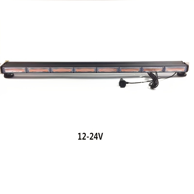 Pc Cob Led Strobe Light Bar Section Bright Lamp Bar Emergency