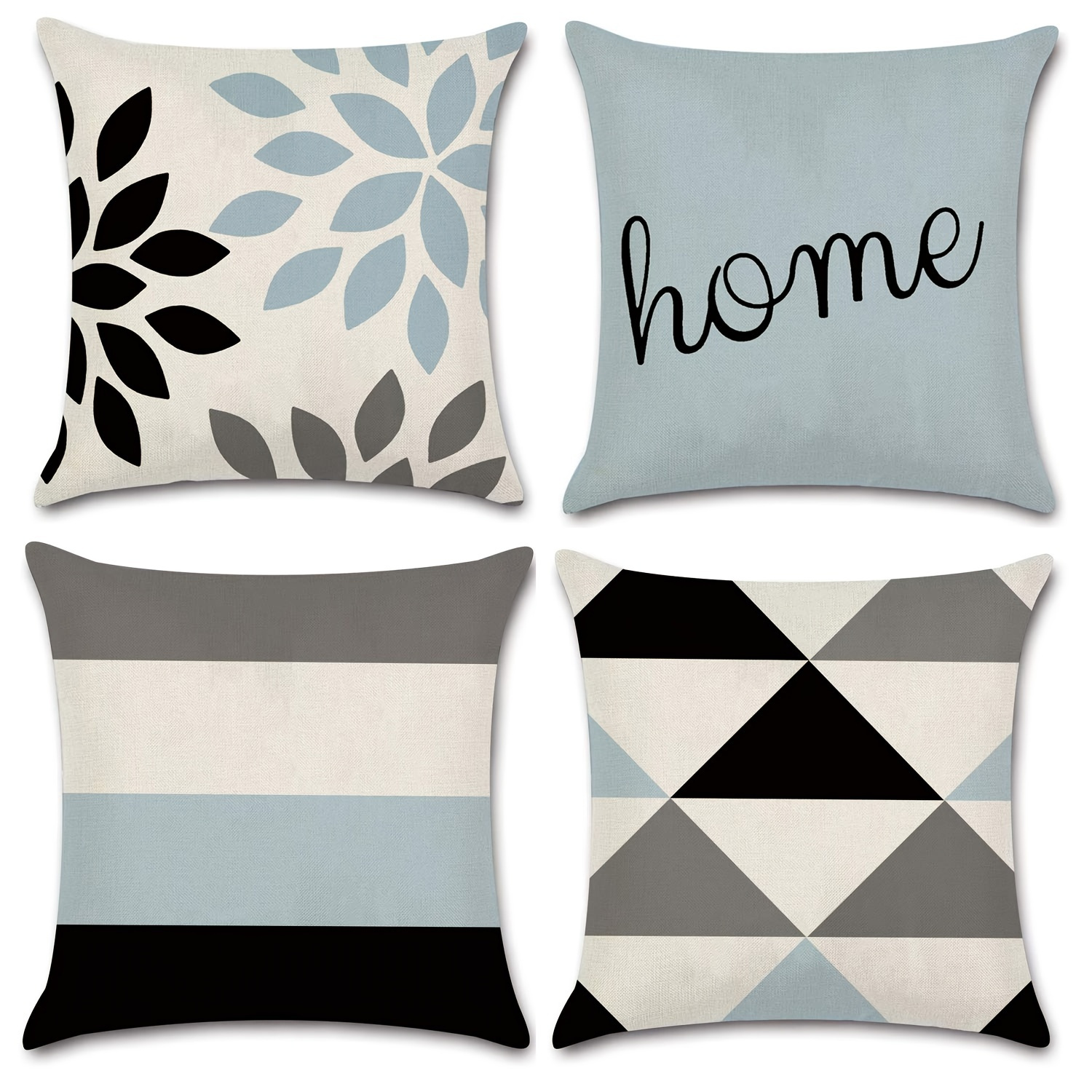 4pcs Modern Geometric Throw Pillow Covers, Linen, 18x18inch, Home Decor, Pillow Insert Not Included
4pcs Modern Geometric Throw Pillow Covers, Linen, 18x18inch, Home Decor, Pillow Insert Not Included