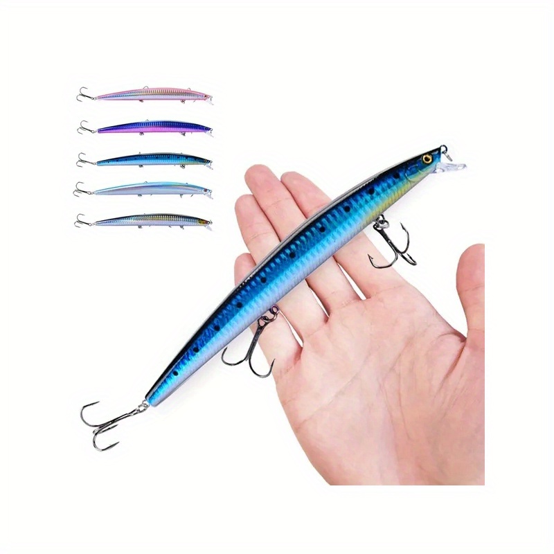 5pcs Fishing Hard Bait Crankbaits Artificial Sea Wobbler Swimming Baits