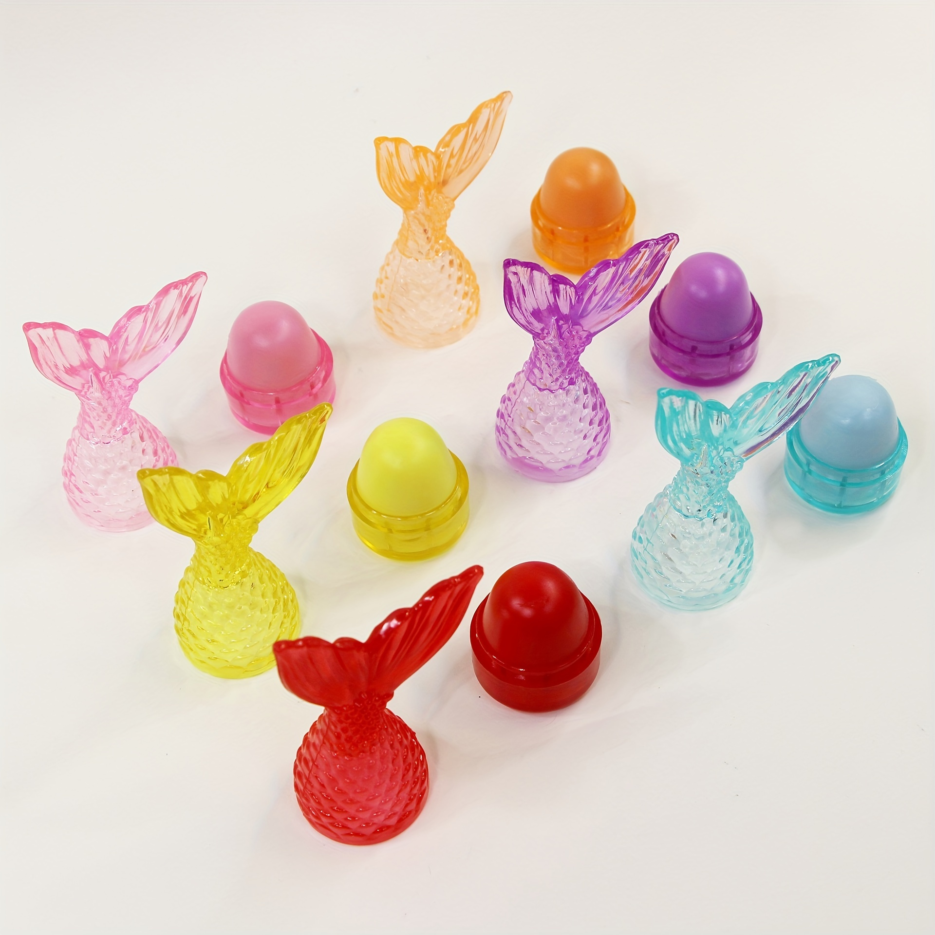 6pcs Mermaid Tail Lip Balm Set - Long-lasting Moisturizing Lip Care For Daily Use
6pcs Mermaid Tail Lip Balm Set - Long-lasting Moisturizing Lip Care For Daily Use