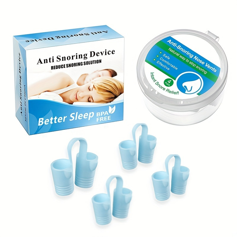 Nose Vents - Anti-snoring Nasal Dilators - Sleep Improvement - Relieve Nasal Congestion - Snore Stopper - Effective Snoring Solution
Nose Vents - Anti-snoring Nasal Dilators - Sleep Improvement - Relieve Nasal Congestion - Snore Stopper - Effective Snoring Solution