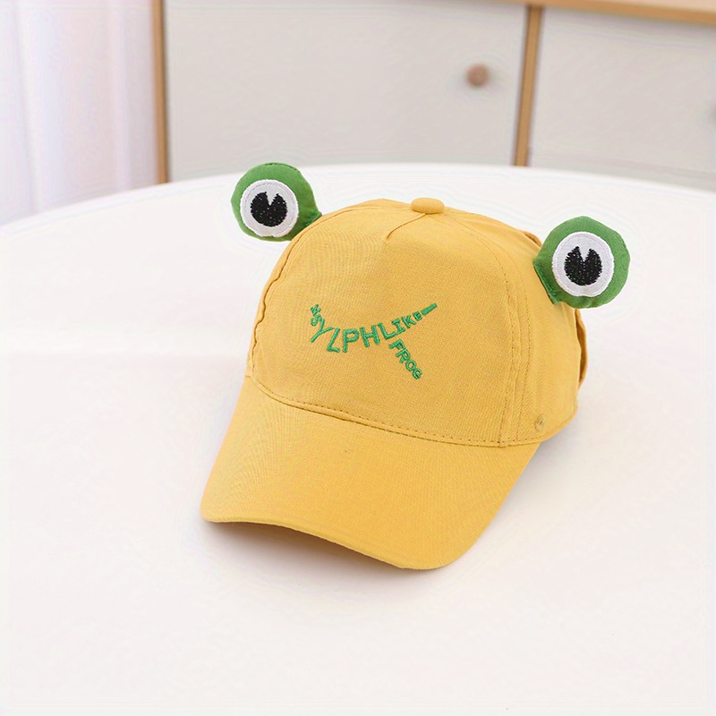 Gar Ons Mignons Froggy Pilot Hat Casquette De Baseball Avec Des