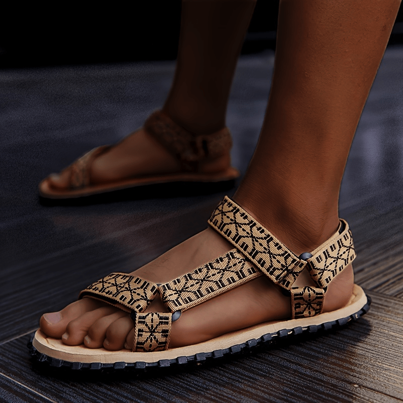 Men's Vintage Open Toe Breathable Sandals, Comfy Non Slip Casual Durable Beach Water Shoes, Men's Footwear
Men's Vintage Open Toe Breathable Sandals, Comfy Non Slip Casual Durable Beach Water Shoes, Men's Footwear