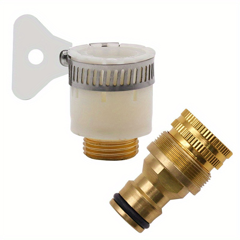 1pc 15mm-23mm/0.59-0.91inch Universal Kitchen Hose Adapter, Faucet Connector Mixer Hose Adapter
1pc 15mm-23mm/0.59-0.91inch Universal Kitchen Hose Adapter, Faucet Connector Mixer Hose Adapter