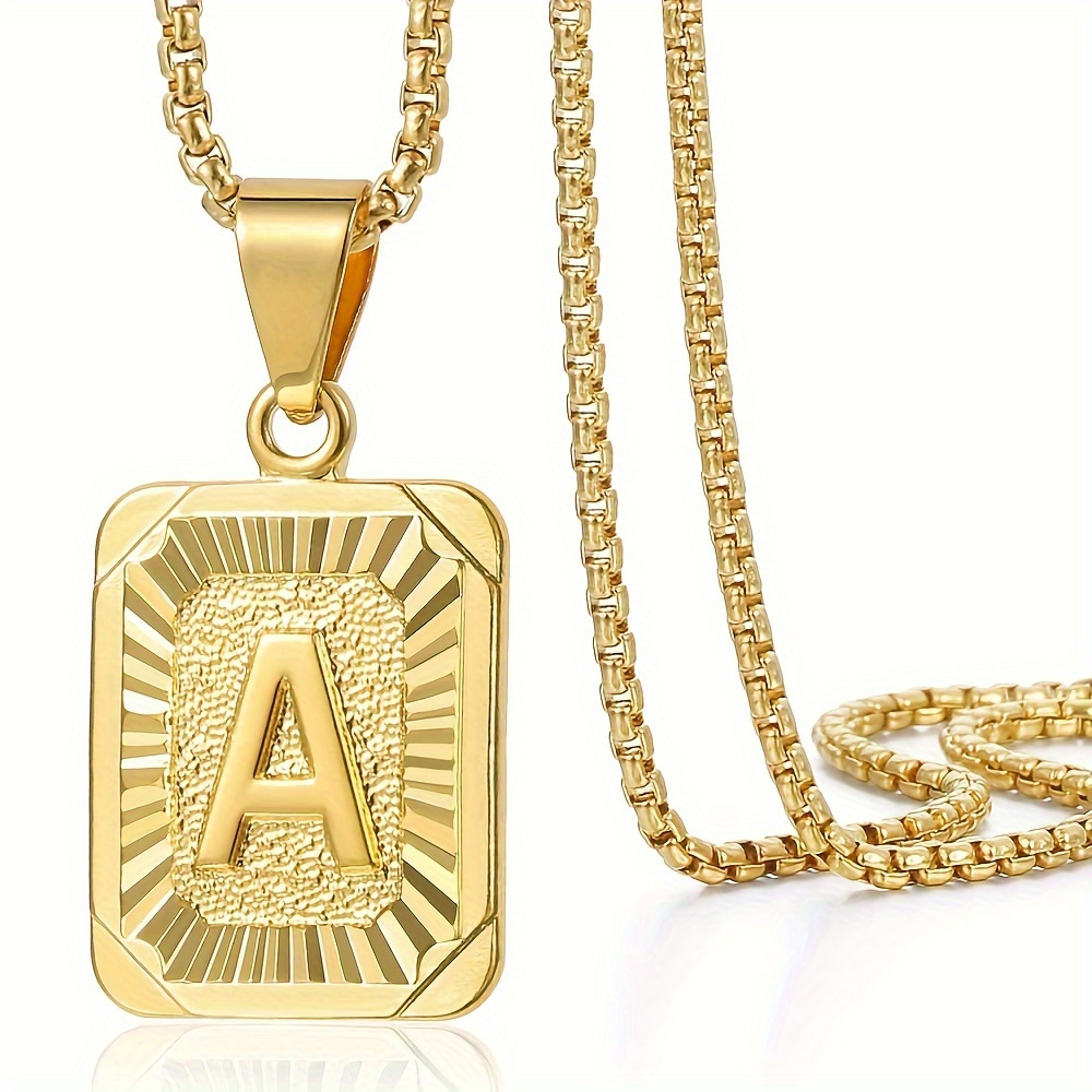 14k Gold- A-z Pendant Necklace, And Women' Pendant , Length 16/18 Box Necklace, Suitable For Halloween
14k Gold- A-z Pendant Necklace, And Women' Pendant , Length 16/18 Box Necklace, Suitable For Halloween