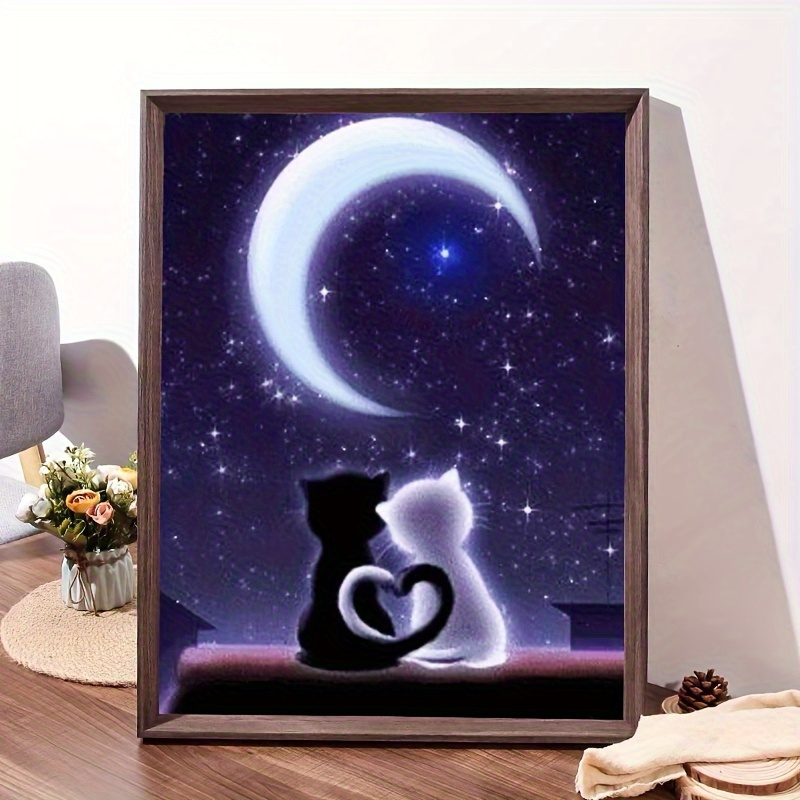 5d Diy Diamond Painting, Cat Pattern Full Diamond Painting With Diamond Art, By Number Kits Embroidery Rhinestone For Wall Decor
5d Diy Diamond Painting, Cat Pattern Full Diamond Painting With Diamond Art, By Number Kits Embroidery Rhinestone For Wall Decor