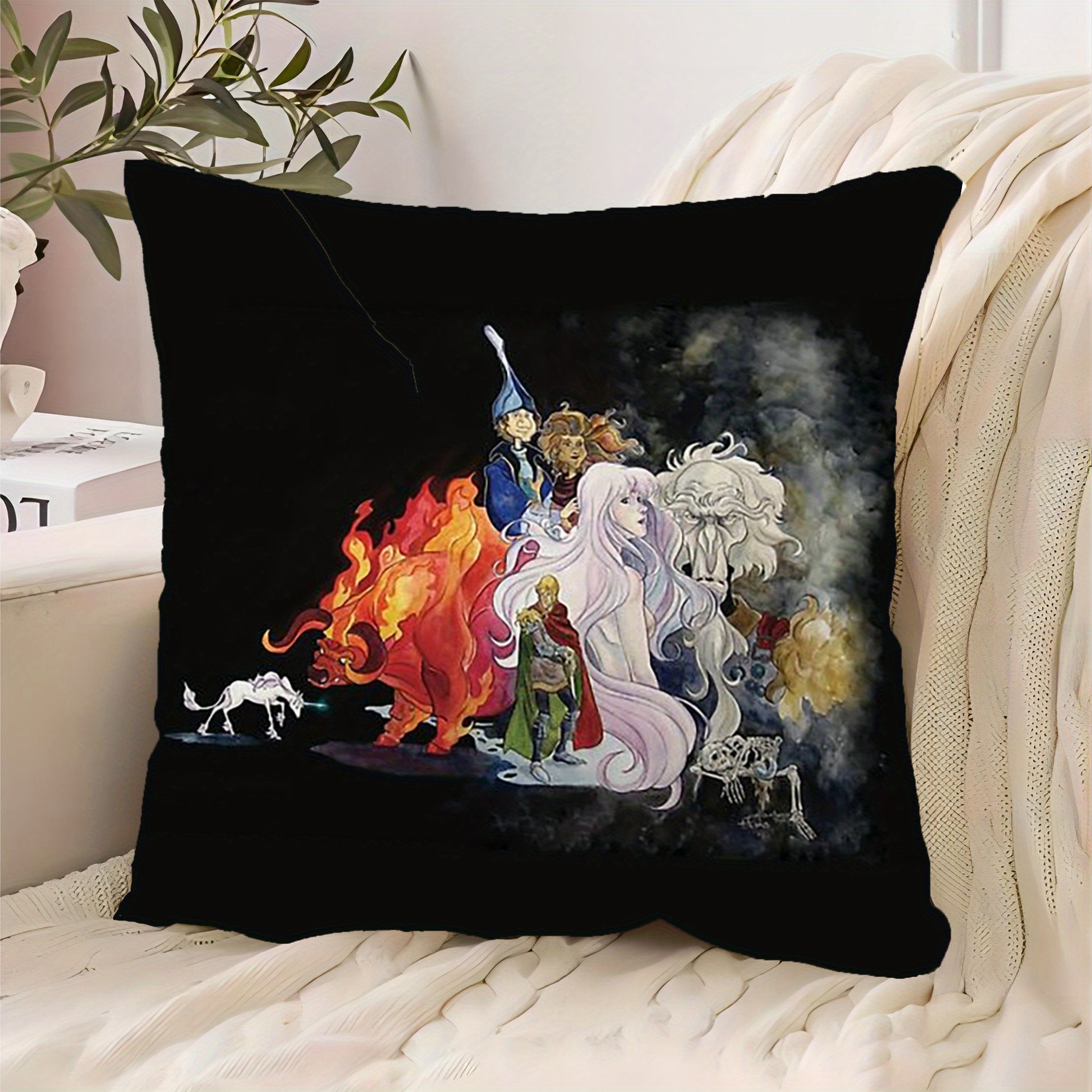 1pc, The Unicorn Decorative , 18x18 , , Polyester , Zippered, , -size, For Sofa, , , , Ccc53
1pc, The Unicorn Decorative , 18x18 , , Polyester , Zippered, , -size, For Sofa, , , , Ccc53
