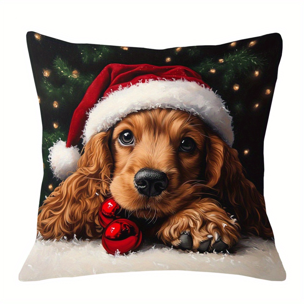 1pc Christmas Cushion , 18x18 Pillowcase, , Pillowcase For , Sofa, Suitable For Halloween And Christmas - Zchai26371
1pc Christmas Cushion , 18x18 Pillowcase, , Pillowcase For , Sofa, Suitable For Halloween And Christmas - Zchai26371
