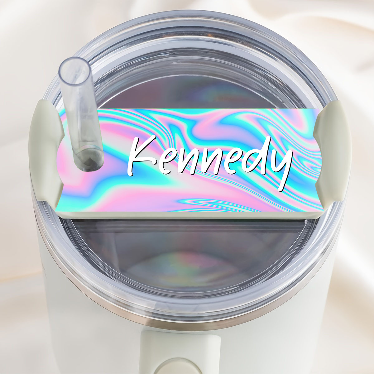 Custom Acrylic Name Plate For Stanley Tumblers - Fits 20oz, 30oz, 40oz - Personalized Lid Accessory, No Batteries Required, Feather-free, Events & Parties
Custom Acrylic Name Plate For Stanley Tumblers - Fits 20oz, 30oz, 40oz - Personalized Lid Accessory, No Batteries Required, Feather-free, Events & Parties