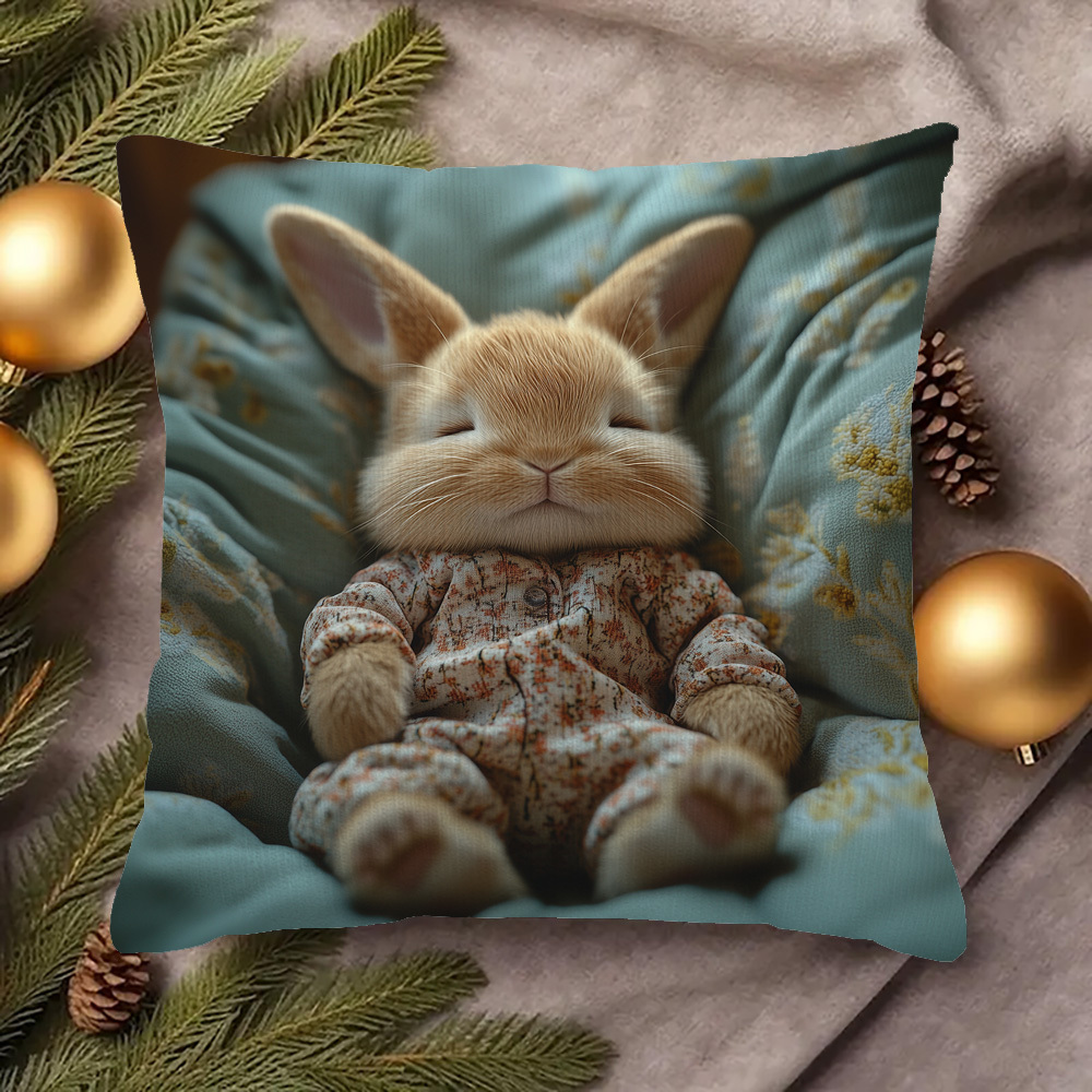 1pc Rabbit , Double-sided 18x18 , , Washable, Zippered Cushion For Sofa And Bedroom Decor - No
1pc Rabbit , Double-sided 18x18 , , Washable, Zippered Cushion For Sofa And Bedroom Decor - No