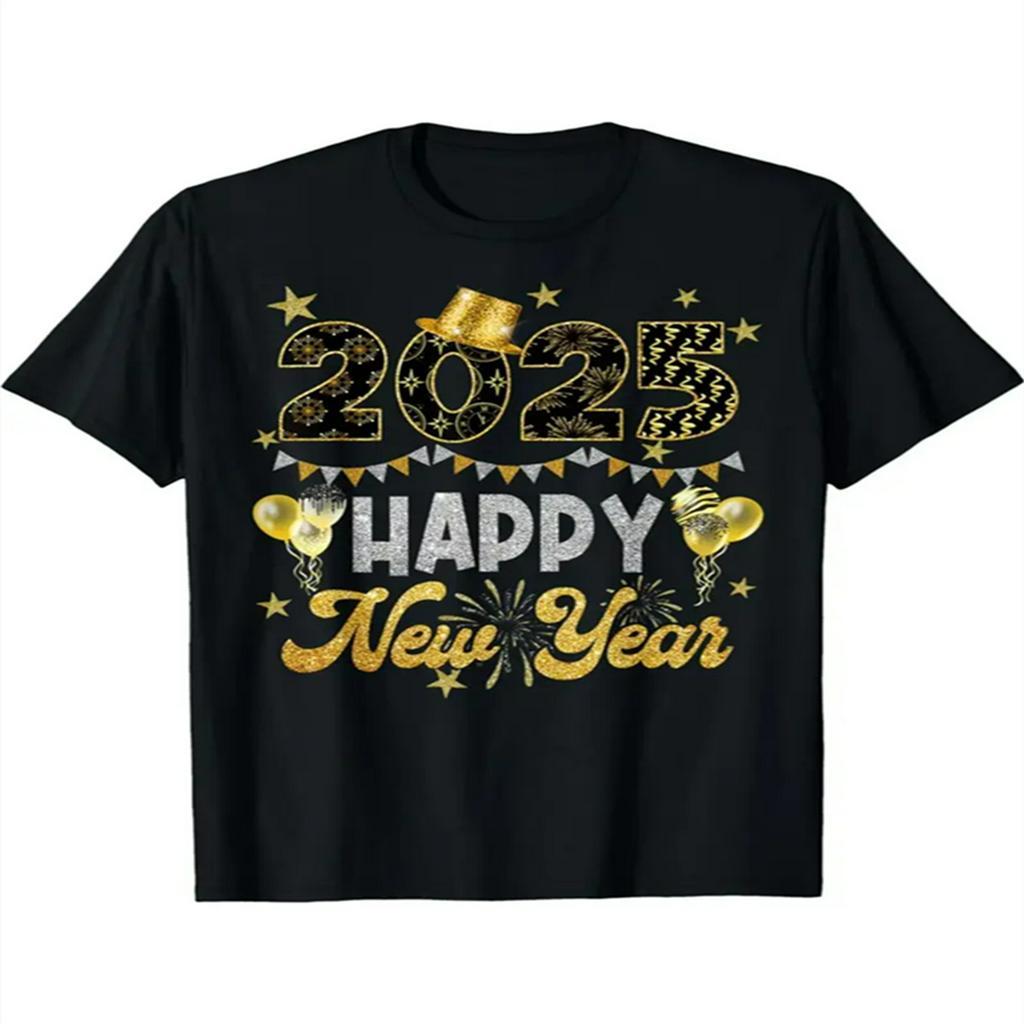 2025 Happy New Year Family Matching T-shirts - Soft Cotton, Breathable & Comfy For , Cute Letter
2025 Happy New Year Family Matching T-shirts - Soft Cotton, Breathable & Comfy For , Cute Letter