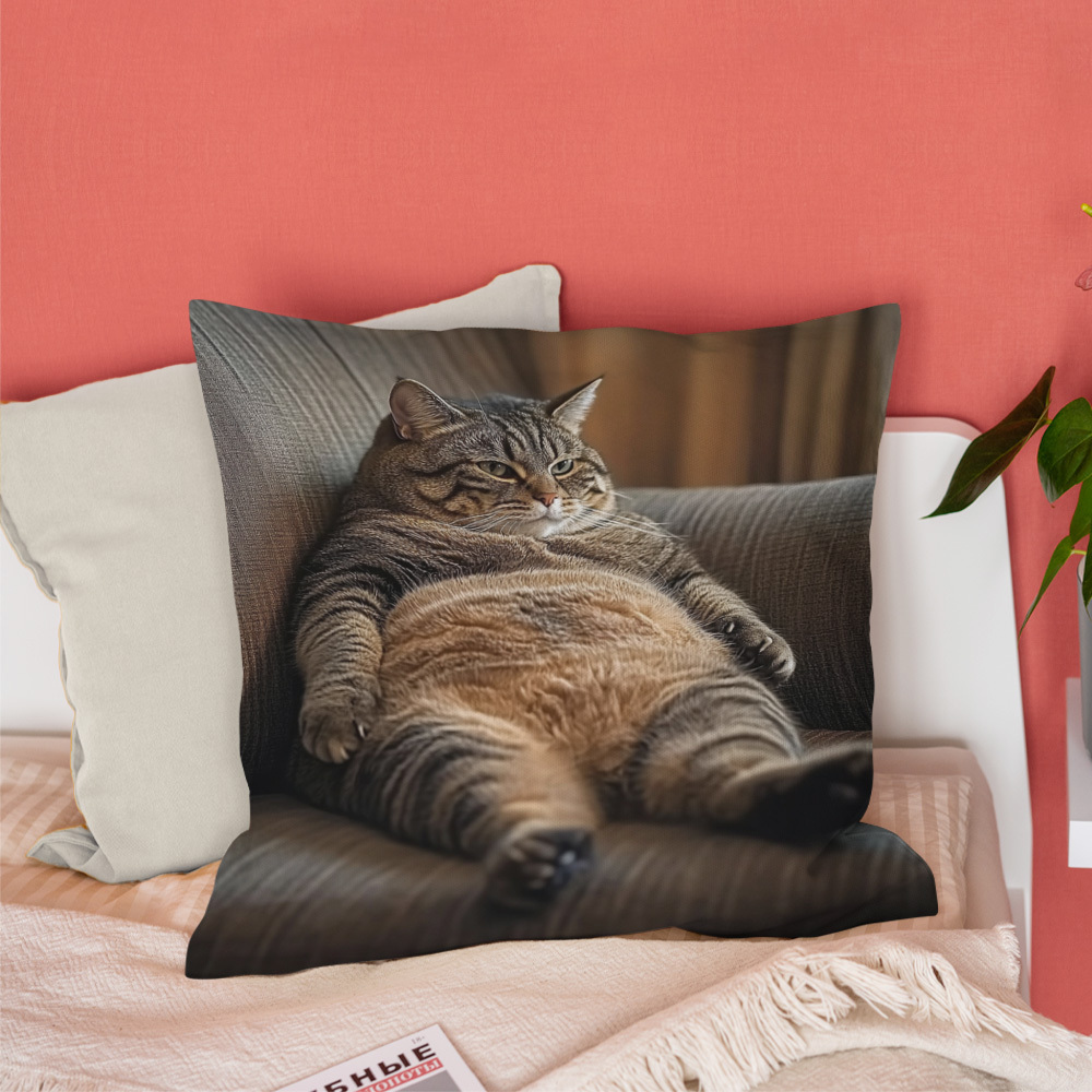 1pc Whimsycat Contemporary , 100% , Washable, Zippered, Cushion For - Not Included
1pc Whimsycat Contemporary , 100% , Washable, Zippered, Cushion For - Not Included