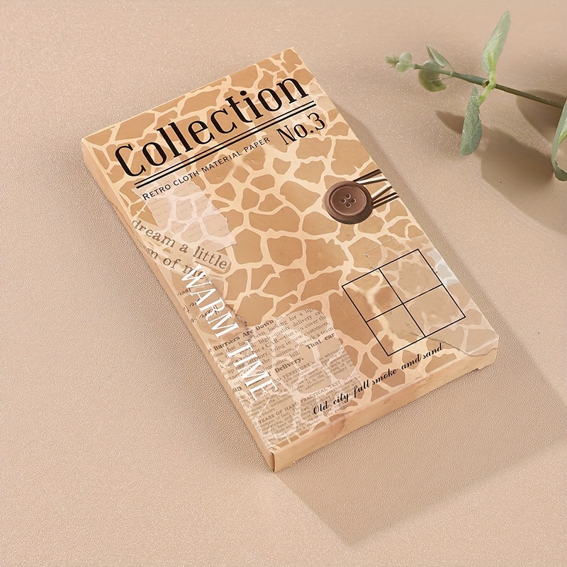 60sheets Retro Literary Handbook Decoration Material Scrapbook Diy Photo Album Material Paper Pack For Planner Journaling, Junk Journal, Diy Crafts
60sheets Retro Literary Handbook Decoration Material Scrapbook Diy Photo Album Material Paper Pack For Planner Journaling, Junk Journal, Diy Crafts