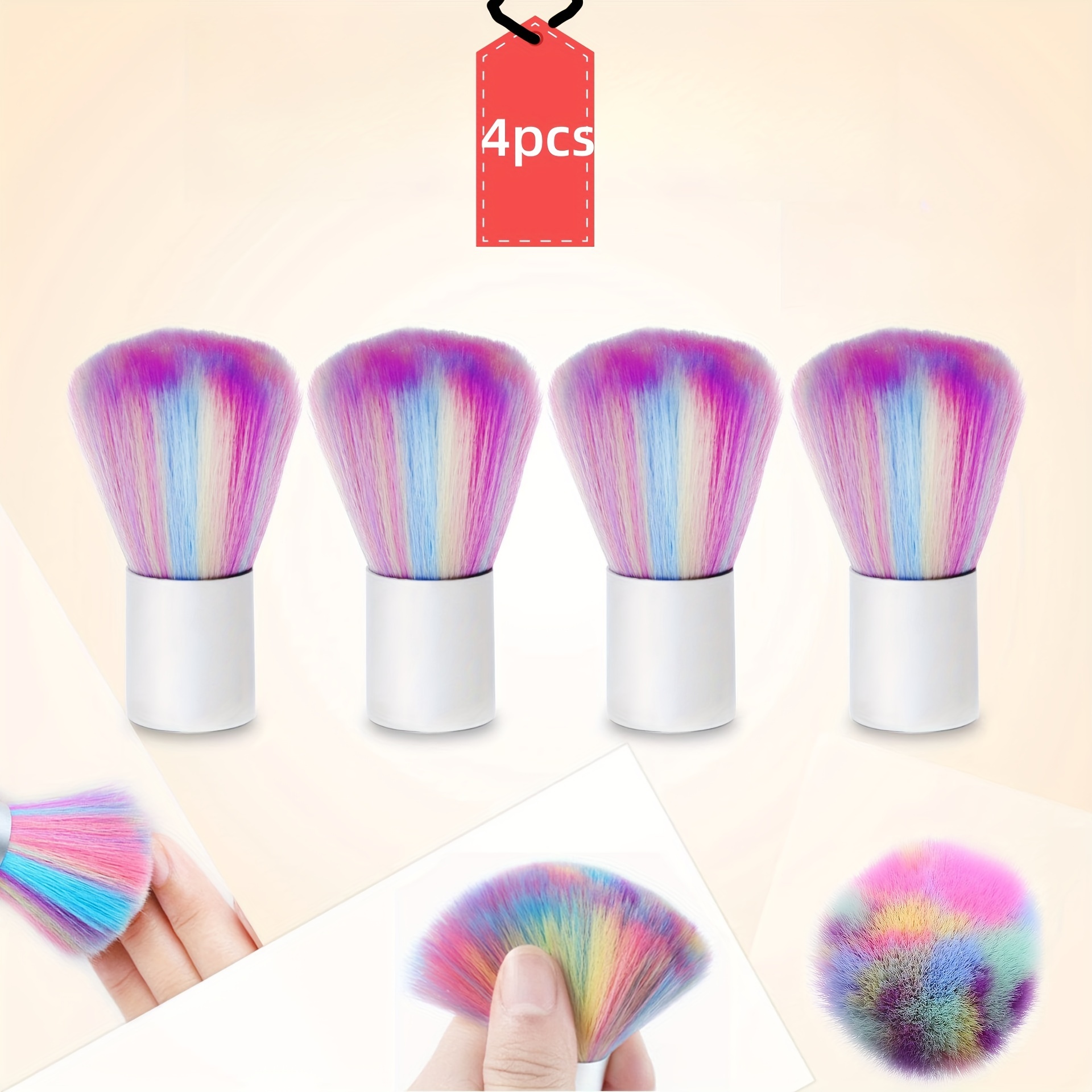 4 Pcs Nail Dust Brush, Cleaning Brush With Large Brush Head, Ideal For Professional Nail Salon And Home Use
4 Pcs Nail Dust Brush, Cleaning Brush With Large Brush Head, Ideal For Professional Nail Salon And Home Use