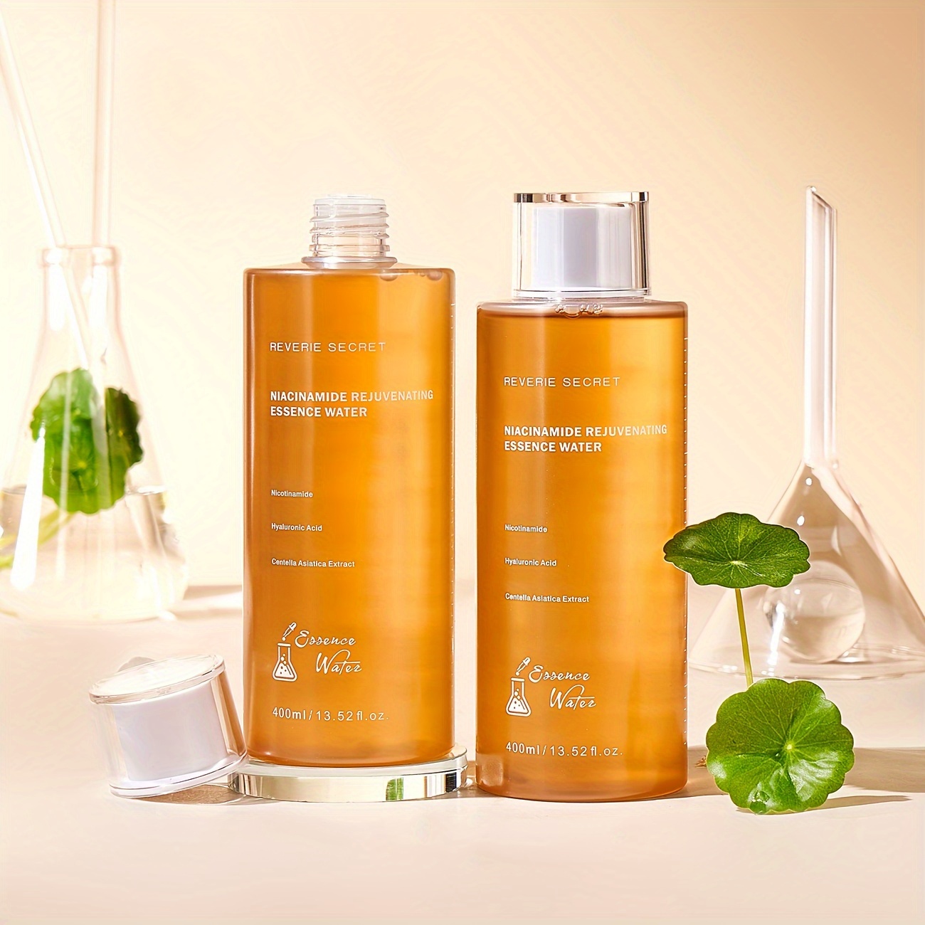 Toner facial à l'eau d'essence de niacinamide 400 ml / 13,52 fl.oz, hydrate, nourrit, régule le sébum, resserre les pores et rajeunit la peau
Toner facial à l'eau d'essence de niacinamide 400 ml / 13,52 fl.oz, hydrate, nourrit, régule le sébum, resserre les pores et rajeunit la peau