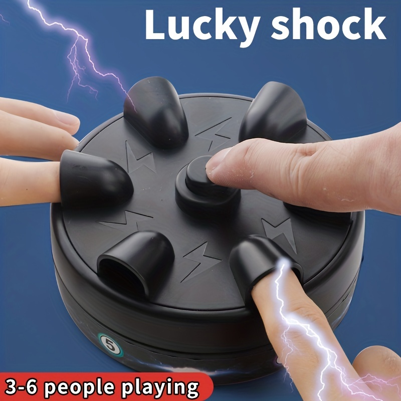 

Miniature Electric Shock Roulette Toy 6 Hole Polygraph Toy Doesn’t Need Batteries For Multiple People To Play Together Halloween/thanksgiving Day/christmas Gift