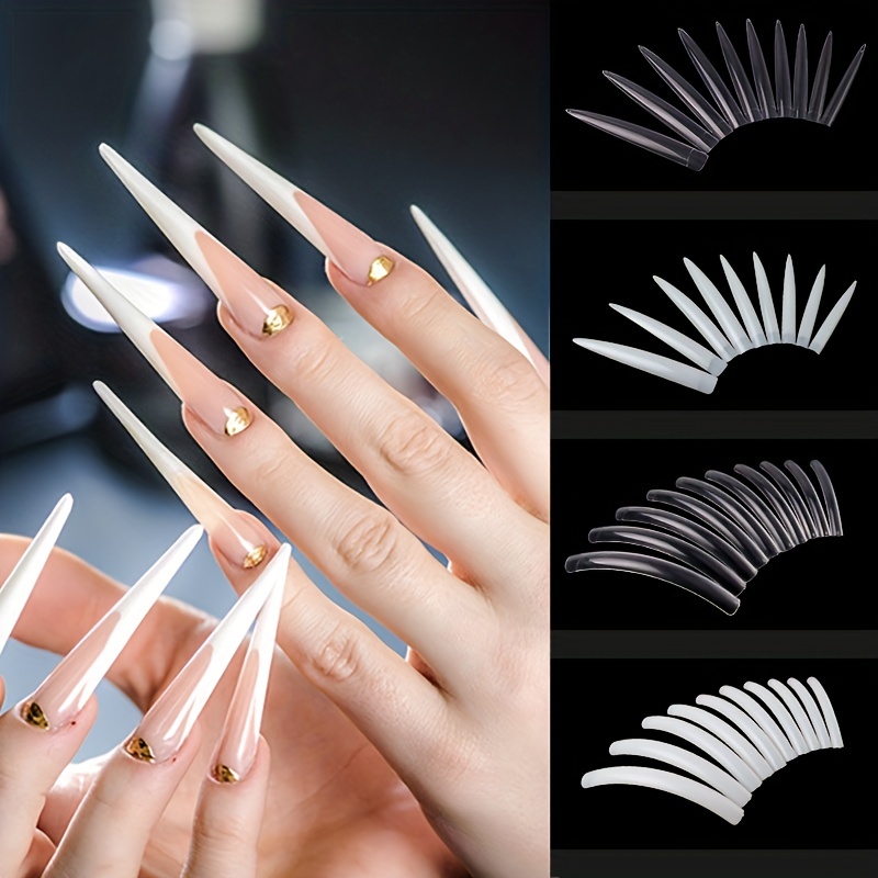 Long False Nail, Extra Long Nail Tips Attractive And Unique With 10 Different Sizes For Individual For Nail Salons At Home
Long False Nail, Extra Long Nail Tips Attractive And Unique With 10 Different Sizes For Individual For Nail Salons At Home