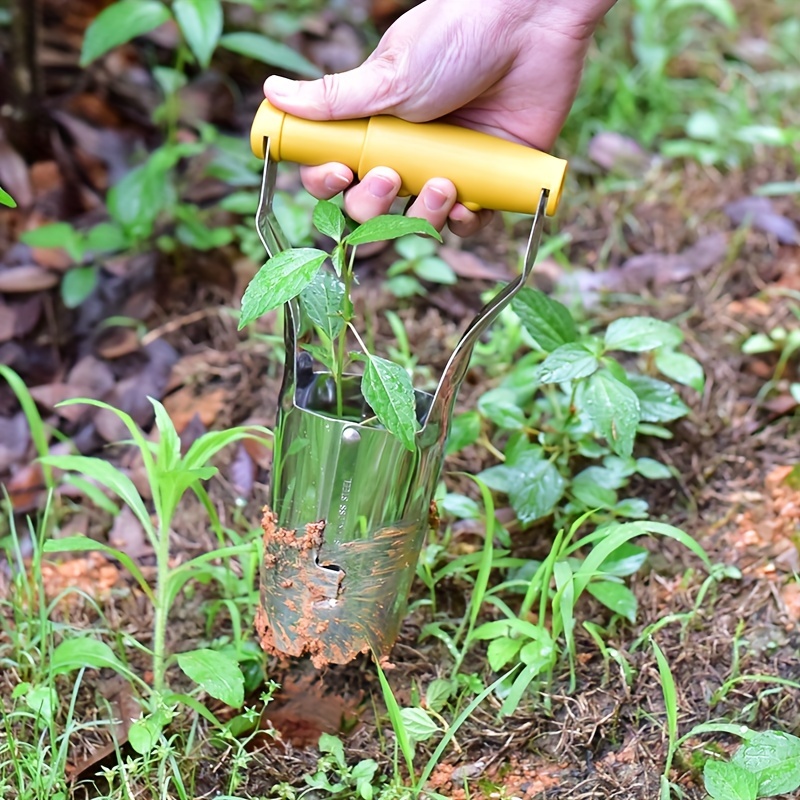 1pc, Agricultural Seedling Tube Transplanter Garden Handheld Planting Machine Parts Flower Transplanting Extractor Tool Plant Seeds, Garden Tool Supplies
1pc, Agricultural Seedling Tube Transplanter Garden Handheld Planting Machine Parts Flower Transplanting Extractor Tool Plant Seeds, Garden Tool Supplies