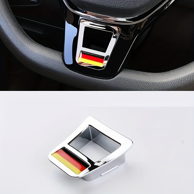 Autocollant de badge d'embleme de volant en PVC chrome, compatible avec VW Rline Tiguan Passat B7 B8 CC Jetta Golf 7 Mk7 GTI Polo - Accessoires d'intérieur de
Autocollant de badge d'embleme de volant en PVC chrome, compatible avec VW Rline Tiguan Passat B7 B8 CC Jetta Golf 7 Mk7 GTI Polo - Accessoires d'intérieur de
