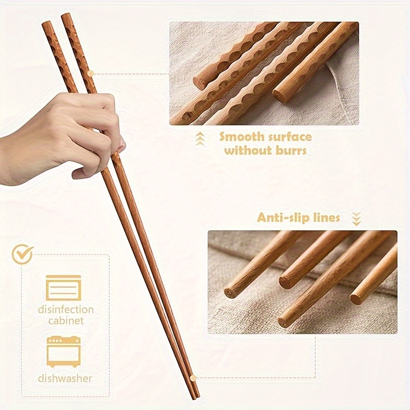 2pcs, Long Wooden Cooking Chopsticks, Reusable Wooden Chopsticks, Used For Noodle Frying Chafing Dishes, Super Long Kitchen Cooking Sticks
2pcs, Long Wooden Cooking Chopsticks, Reusable Wooden Chopsticks, Used For Noodle Frying Chafing Dishes, Super Long Kitchen Cooking Sticks