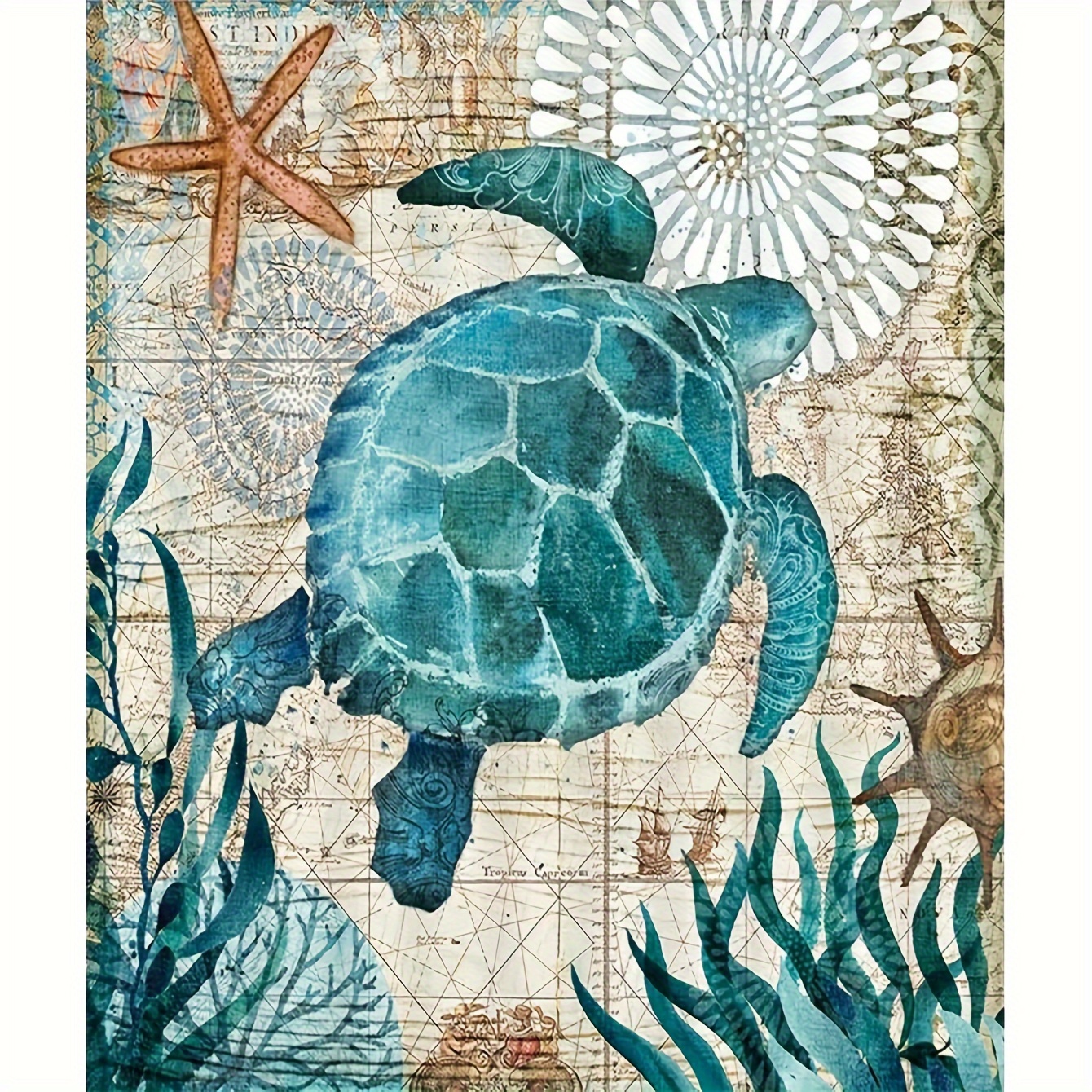 1pc 30x40cm/11.8x15.7in 5d Diy Artificial Diamond Painting Turtle Diamond Painting For Living Room Bedroom Decoration
1pc 30x40cm/11.8x15.7in 5d Diy Artificial Diamond Painting Turtle Diamond Painting For Living Room Bedroom Decoration