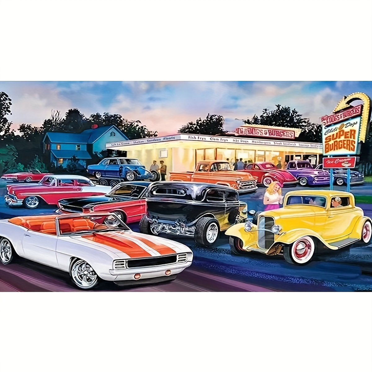 Large Size Vintage Pattern Diamond Painting Kit, Diy 5d Full Round Artificial Diamond Painting Craft For Home Wall Decor Art
Large Size Vintage Pattern Diamond Painting Kit, Diy 5d Full Round Artificial Diamond Painting Craft For Home Wall Decor Art