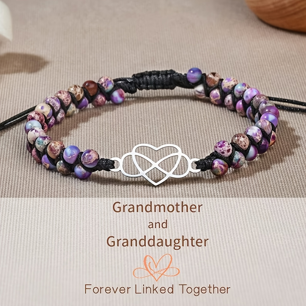 1pc Colorful Natural Stone Beads Beaded Bracelet Infinity Symbol Love Heart Handmade Hand String
1pc Colorful Natural Stone Beads Beaded Bracelet Infinity Symbol Love Heart Handmade Hand String