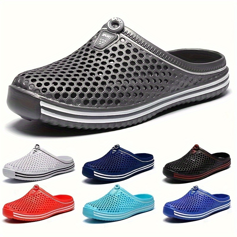 Women's Summer Clogs, Hole Slippers, Garden Slides, Non-slip Waterproof Lightweight Sports Slippers For Outdoor
Women's Summer Clogs, Hole Slippers, Garden Slides, Non-slip Waterproof Lightweight Sports Slippers For Outdoor