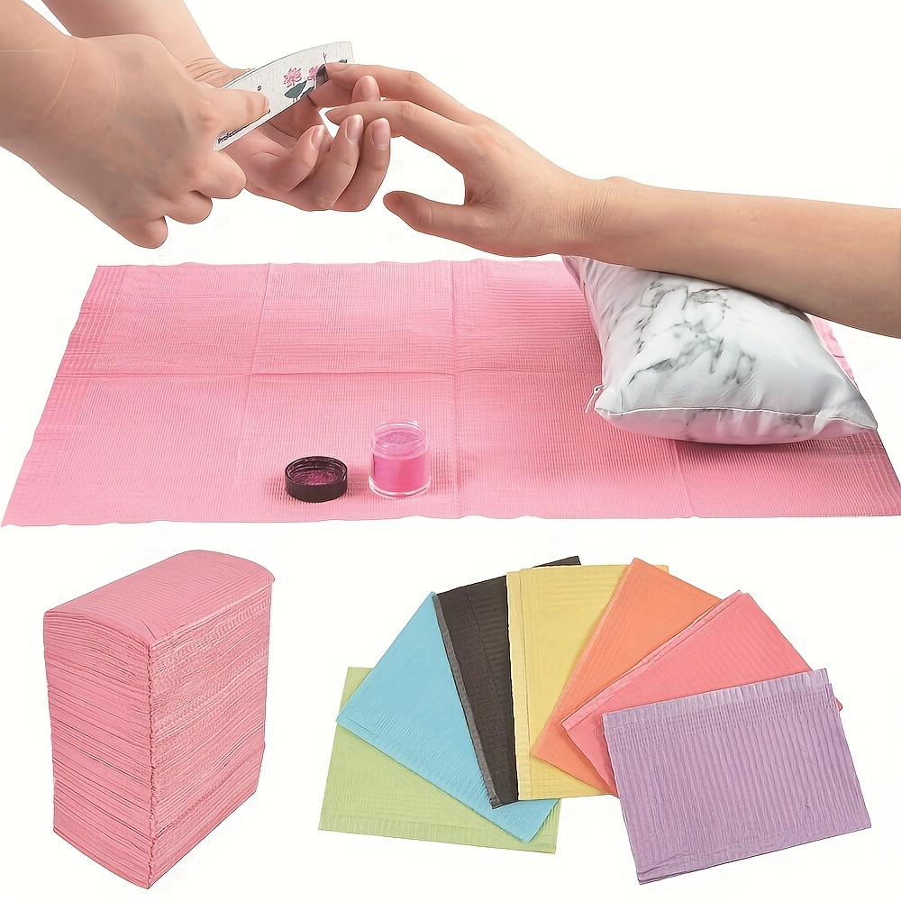 125pc/20pc Nail Art Table Mat Disposable Clean Pads For Nails Care Gel Polish Waterproof Tablecloths Manicure Tool Accessories
125pc/20pc Nail Art Table Mat Disposable Clean Pads For Nails Care Gel Polish Waterproof Tablecloths Manicure Tool Accessories