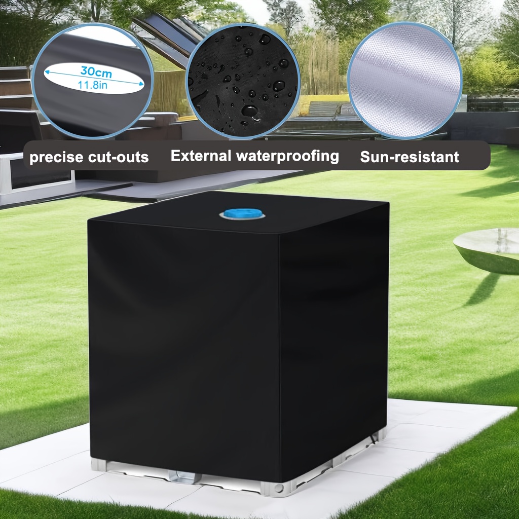 1pc Ibc Water Tank Dust-proof Cover Waterproof Dustproof Windproof Sun Snow Protection With Drawstring Outdoor Garden Furniture Cover (color: Black)
1pc Ibc Water Tank Dust-proof Cover Waterproof Dustproof Windproof Sun Snow Protection With Drawstring Outdoor Garden Furniture Cover (color: Black)