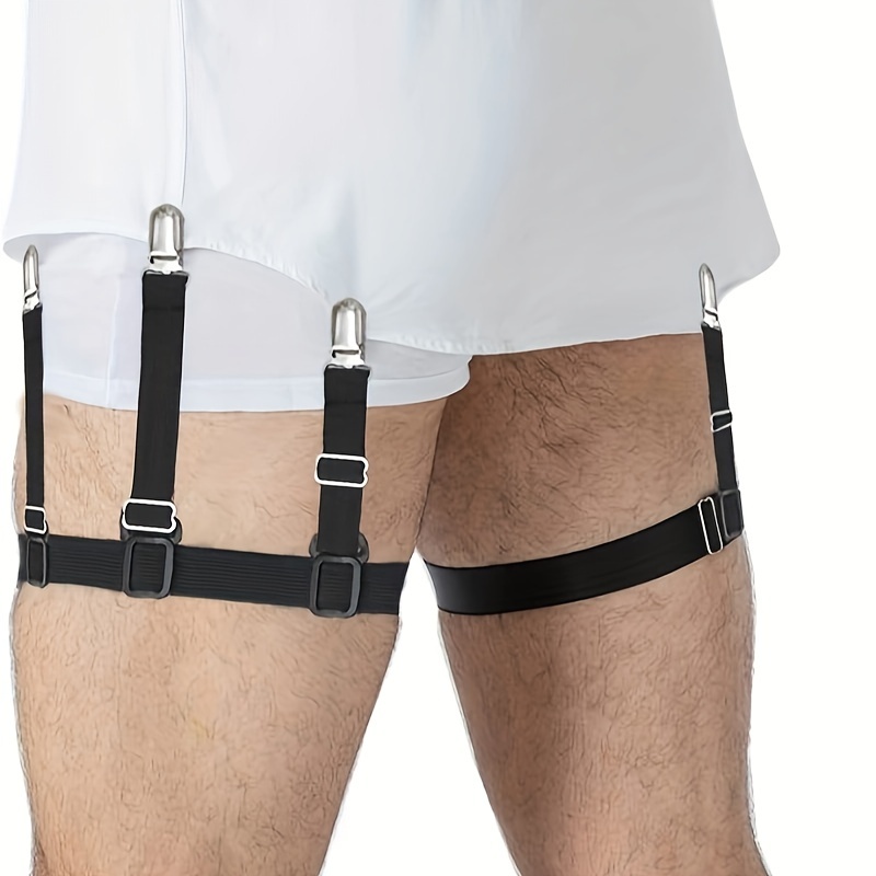 Men's Shirt Stays For Tucking Shirts, Shirt Garter And Holder Securing Shirt Position For Men 1pair 2pcs
Men's Shirt Stays For Tucking Shirts, Shirt Garter And Holder Securing Shirt Position For Men 1pair 2pcs