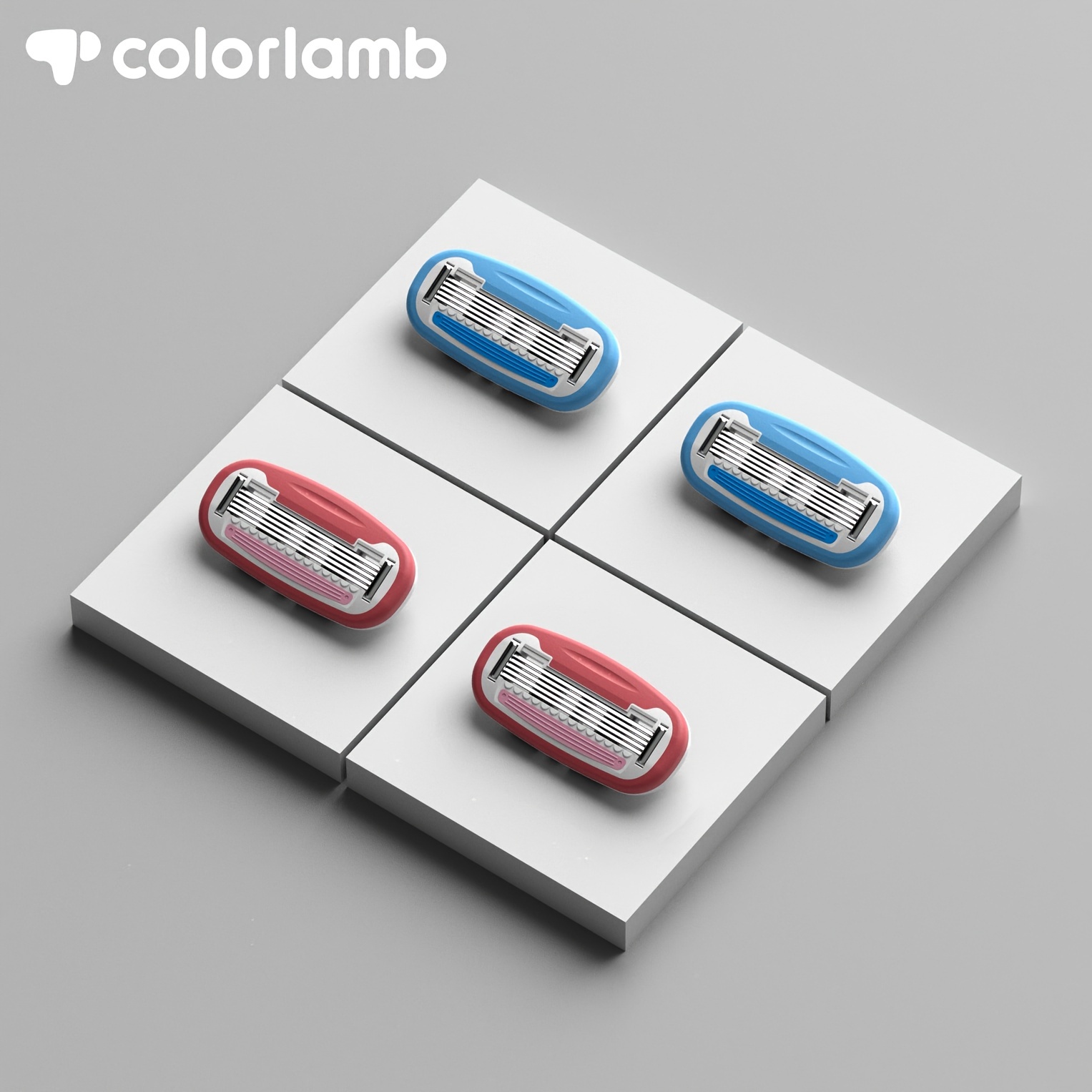 2pcs Colorlamb Cartridges - Unscented Manual Refills For Types, Pink & Blue, Smooth Shaving For , Includes 4 Heads (blue/white, Red/pink), Refill Pack | Modern Heads | Precision Blades, Shaving
2pcs Colorlamb Cartridges - Unscented Manual Refills For Types, Pink & Blue, Smooth Shaving For , Includes 4 Heads (blue/white, Red/pink), Refill Pack | Modern Heads | Precision Blades, Shaving