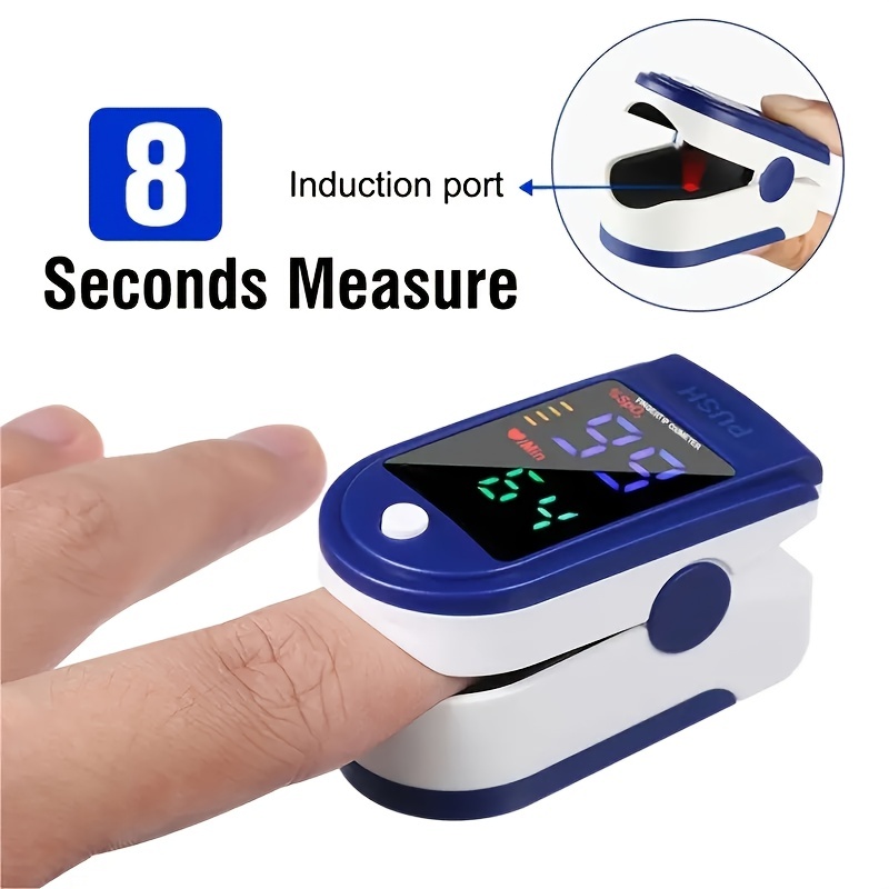 Oximeter Finger Clip Type Household Blood Oxygen Saturation Finger Pulse Heart Rate Detection Oximeter (battery Not Included)
Oximeter Finger Clip Type Household Blood Oxygen Saturation Finger Pulse Heart Rate Detection Oximeter (battery Not Included)