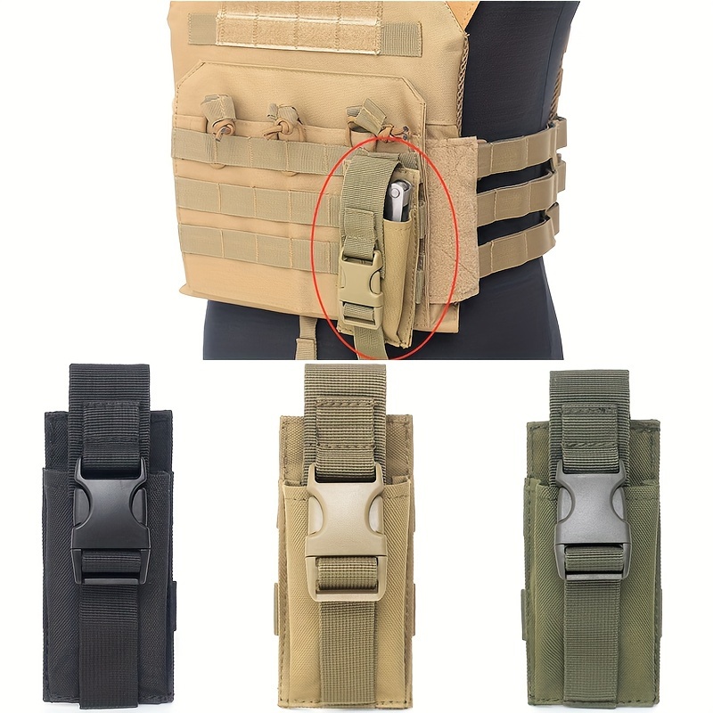 1000d Nylon Edc Tool Storage Bag, Flashlight Pouch, Outdoor Sports Molle Accessory Bag For Vest And Backpack
1000d Nylon Edc Tool Storage Bag, Flashlight Pouch, Outdoor Sports Molle Accessory Bag For Vest And Backpack