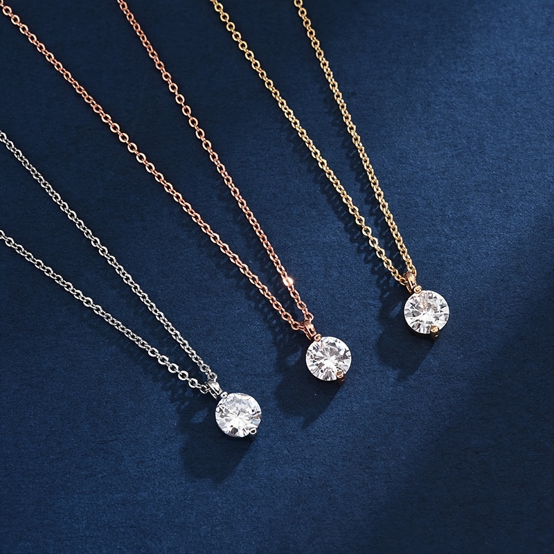 Circular Zirconia Pendant Necklace For Women, A Trendy And Versatile Accessory That Is Popular Among Internet Celebrities.
Circular Zirconia Pendant Necklace For Women, A Trendy And Versatile Accessory That Is Popular Among Internet Celebrities.