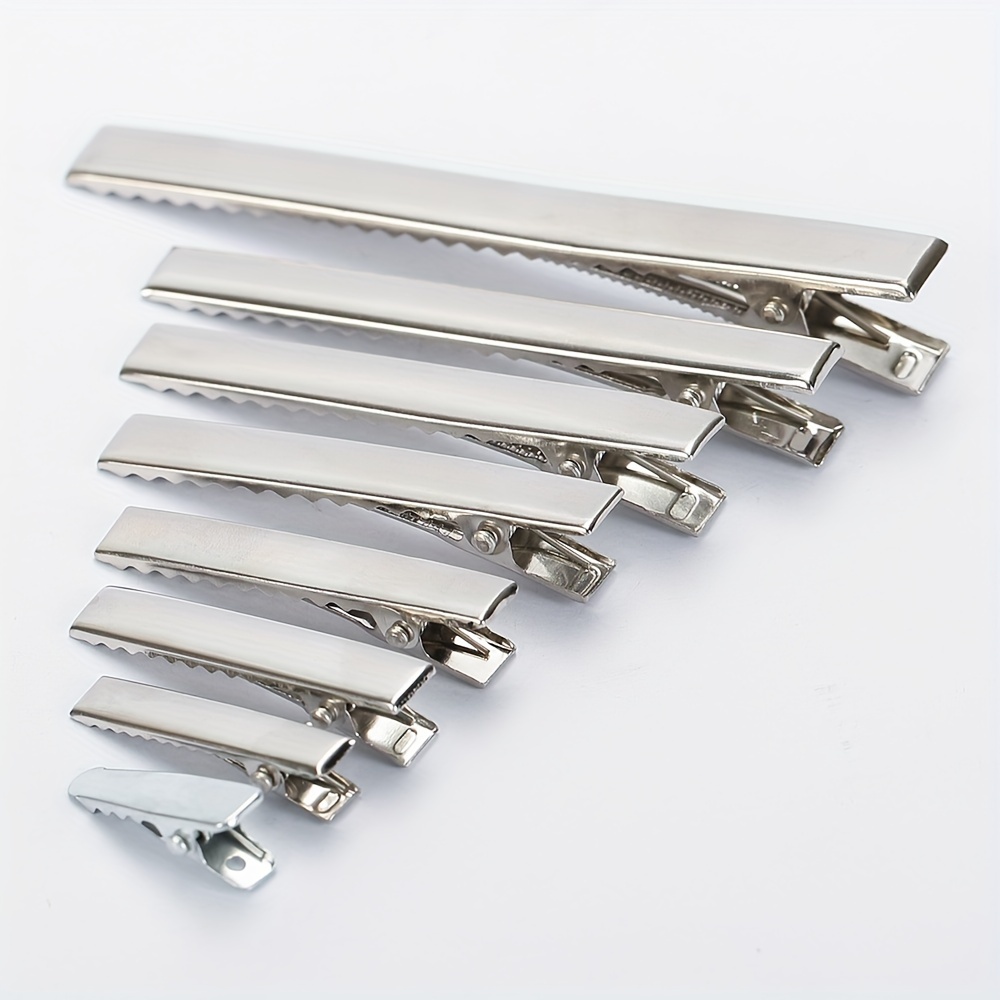 50pcs Mingxuan Iron Hair Clips - Sleek Metal Alligator Clips With Flat Design For & Crafts, Use, Grip Clips| Clips| Iron Material, Alligator Hair Clips
50pcs Mingxuan Iron Hair Clips - Sleek Metal Alligator Clips With Flat Design For & Crafts, Use, Grip Clips| Clips| Iron Material, Alligator Hair Clips