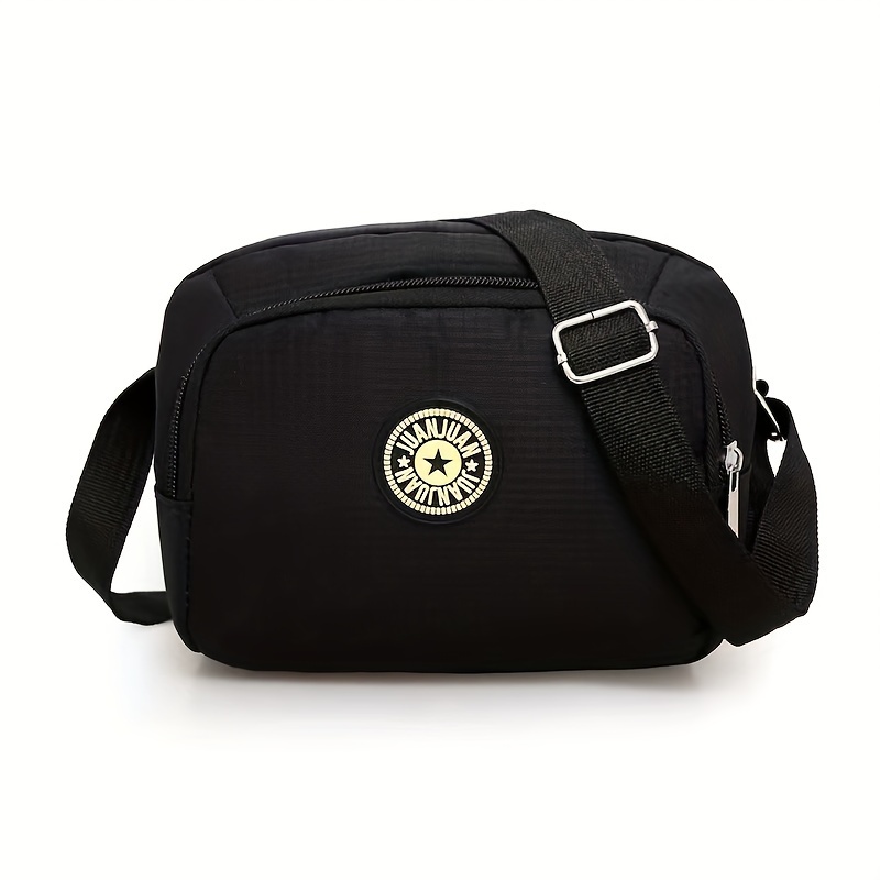 Trendy Nylon Material Mini Crossbody Bag, Solid Color Phone Bag, Perfect Shoulder Bag For Daily Use
Trendy Nylon Material Mini Crossbody Bag, Solid Color Phone Bag, Perfect Shoulder Bag For Daily Use