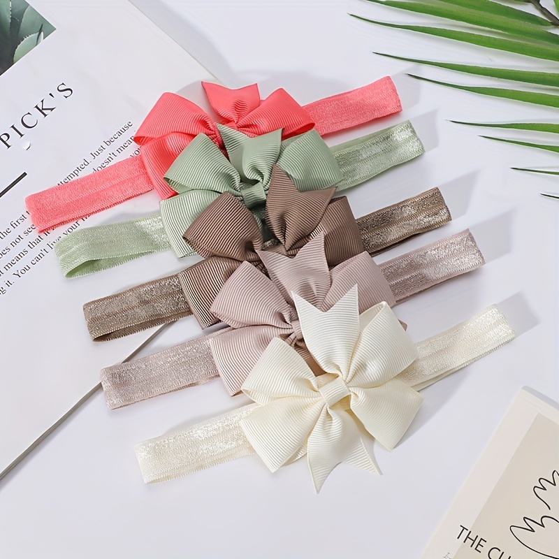 5 Pièces/ensemble Couleur Unie Nœud Papillon Bandeau Simple Doux Nylon Bandeau Accessoires De Cheveux Décoratifs Pour Bébé Filles
5 Pièces/ensemble Couleur Unie Nœud Papillon Bandeau Simple Doux Nylon Bandeau Accessoires De Cheveux Décoratifs Pour Bébé Filles