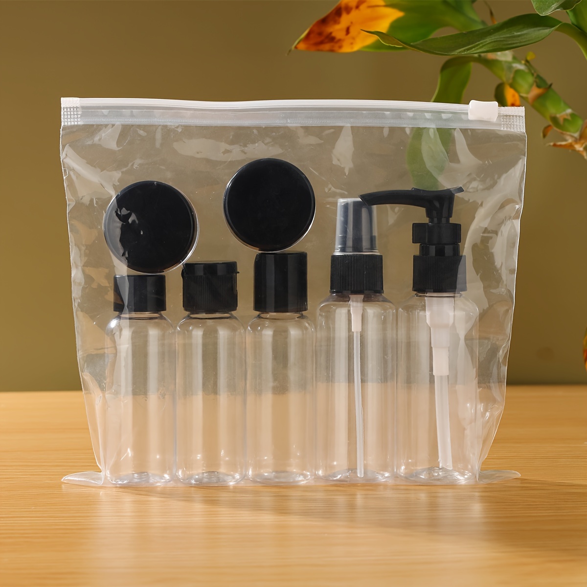 7pcs Travel Bottles For Toiletries, Empty Refillable Travel Size Containers Travel Accessories For Shampoo Conditioner Liquids Lotion Soap Body Wash, Travel Essentials
7pcs Travel Bottles For Toiletries, Empty Refillable Travel Size Containers Travel Accessories For Shampoo Conditioner Liquids Lotion Soap Body Wash, Travel Essentials