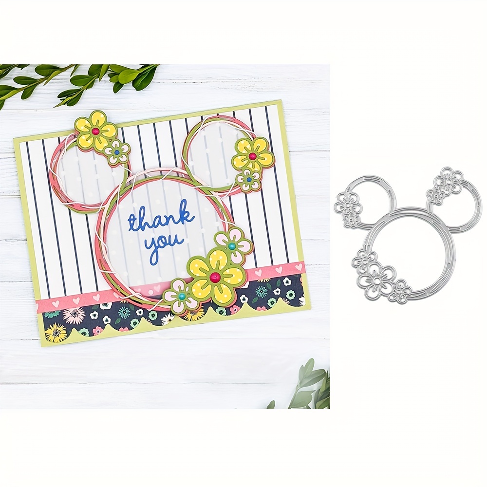 Beautiful Floral Mouse Head Metal Die Cuts - Perfect For Diy Scrapbooking, Card Making & Decoration! Eid Al-adha Mubarak
Beautiful Floral Mouse Head Metal Die Cuts - Perfect For Diy Scrapbooking, Card Making & Decoration! Eid Al-adha Mubarak