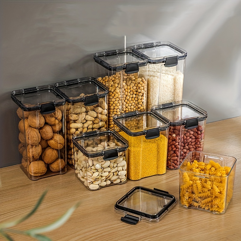 1pc Large- Airtight Storage - , Bpa-free Plastic For , Pasta, Flour & - For Kitchen Organization
1pc Large- Airtight Storage - , Bpa-free Plastic For , Pasta, Flour & - For Kitchen Organization