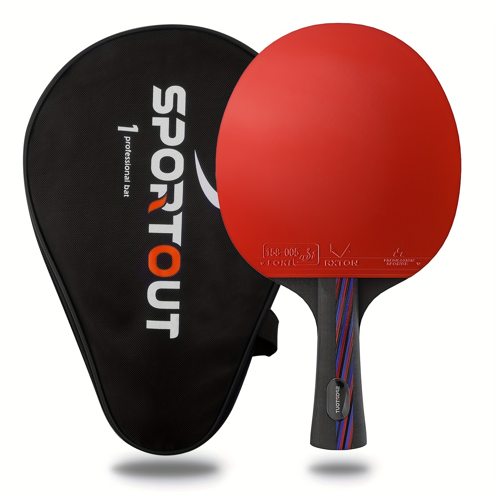 Table Tennis Racket For Beginners And Pros, Professional Table Tennis Racket With Bag, Professional Training Racket
Table Tennis Racket For Beginners And Pros, Professional Table Tennis Racket With Bag, Professional Training Racket