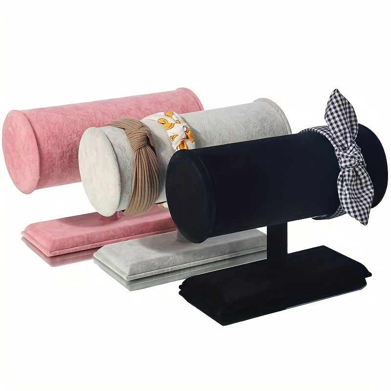 1pc Headband Rack, Single-layer Hair Accessories Headband Storage Rack, Desktop Free Standing Headband Rack, Head Rope Storage Stand, For Dresser Mall Window
1pc Headband Rack, Single-layer Hair Accessories Headband Storage Rack, Desktop Free Standing Headband Rack, Head Rope Storage Stand, For Dresser Mall Window