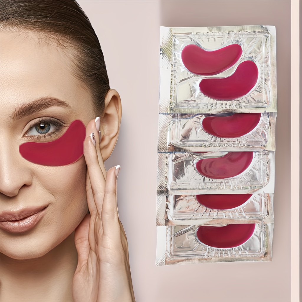 5 Pairs Hyaluronic Acid Moisturizing Eye Patches With Vitamin E, Nourishing Under Eye Mask, Blueberry Firming Eye Mask
5 Pairs Hyaluronic Acid Moisturizing Eye Patches With Vitamin E, Nourishing Under Eye Mask, Blueberry Firming Eye Mask