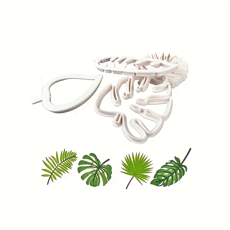 Yuhuphyllic 4pcs Tropical Leaf Mold, Sugar Flipping Cake Mold, Biscuit Mold, Printing Mold, Embossing Mold, Clay Decoration
Yuhuphyllic 4pcs Tropical Leaf Mold, Sugar Flipping Cake Mold, Biscuit Mold, Printing Mold, Embossing Mold, Clay Decoration