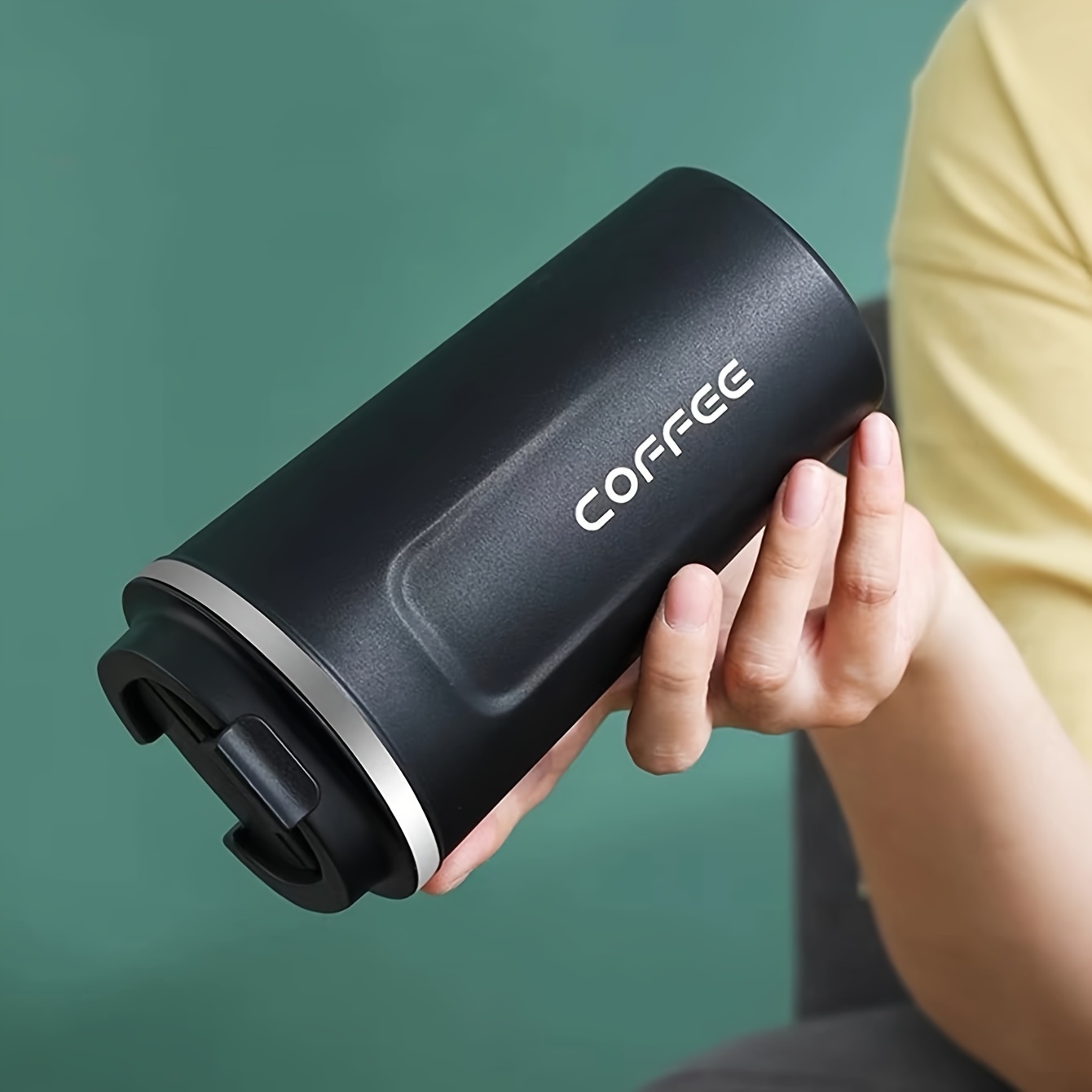 1pc Stainless Steel Insulated Coffee Mug - Reusable, Hand-wash Only, Multi-purpose Travel Cup For Hot And Cold Beverages
1pc Stainless Steel Insulated Coffee Mug - Reusable, Hand-wash Only, Multi-purpose Travel Cup For Hot And Cold Beverages